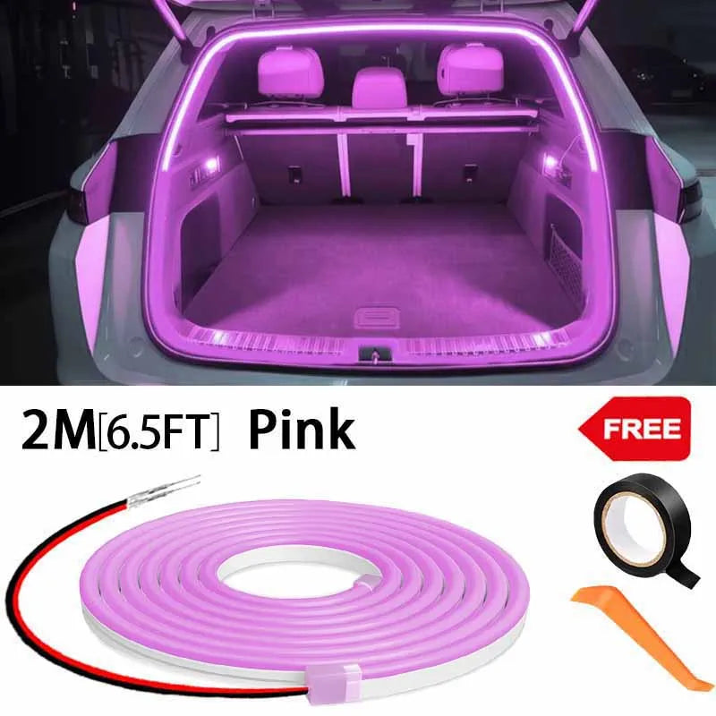 LED Interior Car Strip Light – No Tools Required